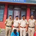 22 ग्राम चिट्टा बरामद, आरोपी पुलिस रिमांड पर