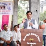 रौड़ी में 15 लाख के एम्बुलेंस मार्ग का शिलान्यास